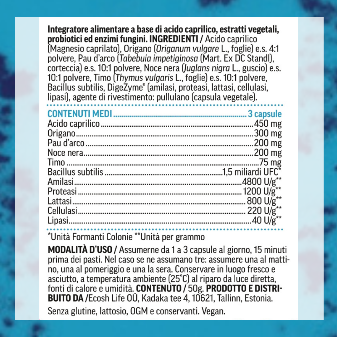 Integratori Candida e Candidosi | Zendida Ecosh