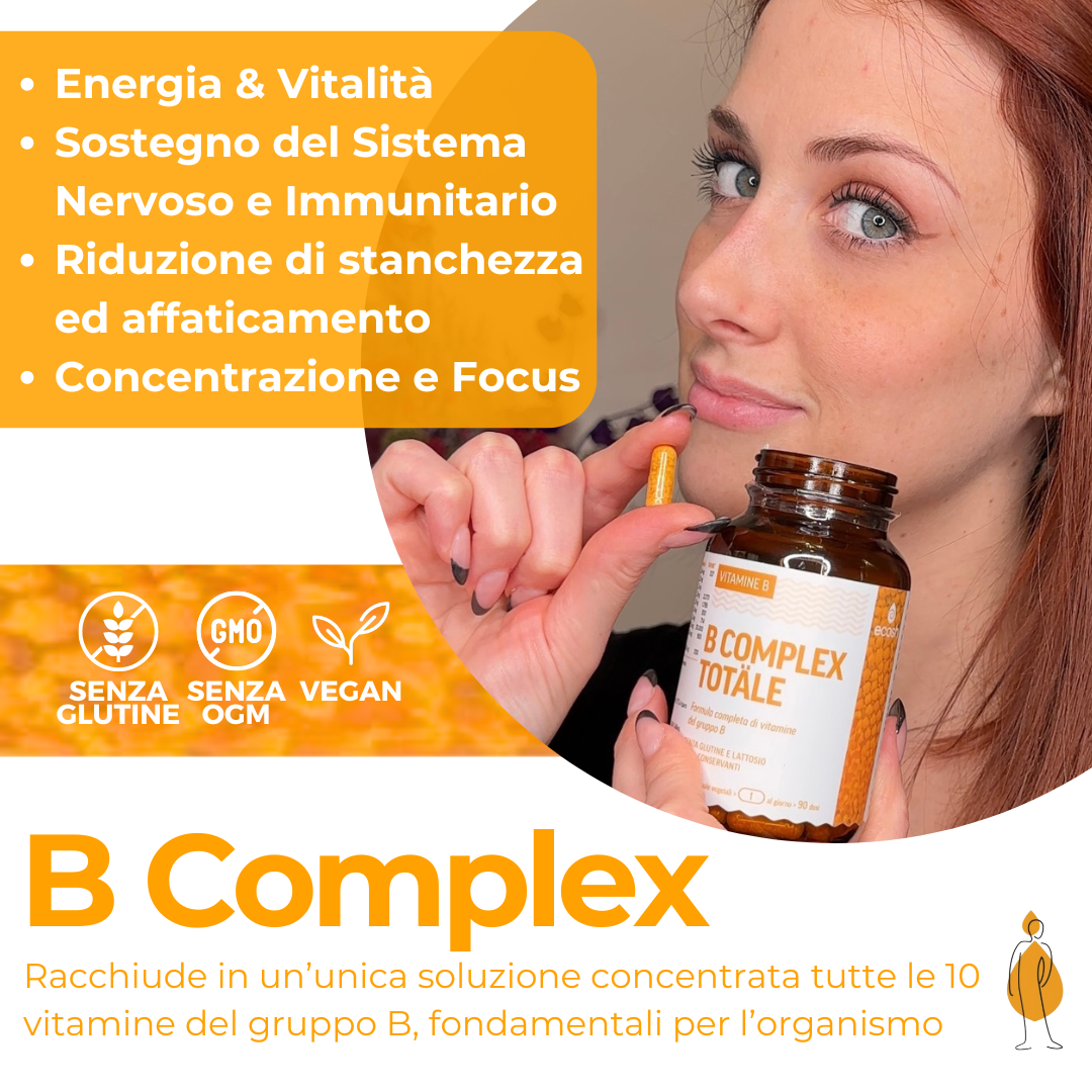 Vitamina B Complex | Energia & Vitalità