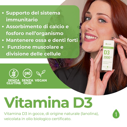 Vitamina D3 | Ossa & Articolazioni