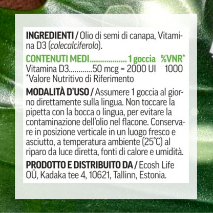 Vitamina D3 | Ossa & Articolazioni