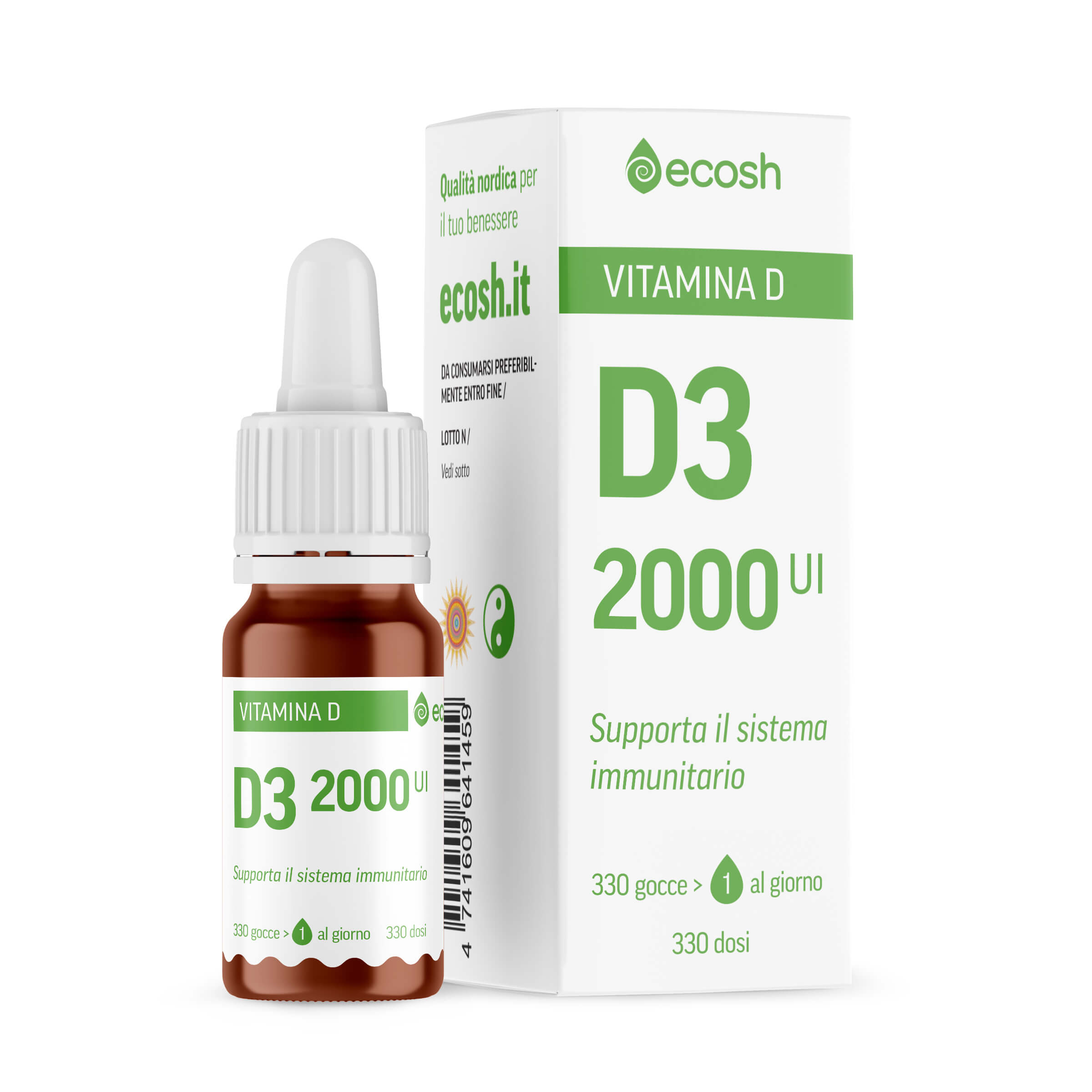 Vitamina D3 | Ossa & Articolazioni – Ecosh
